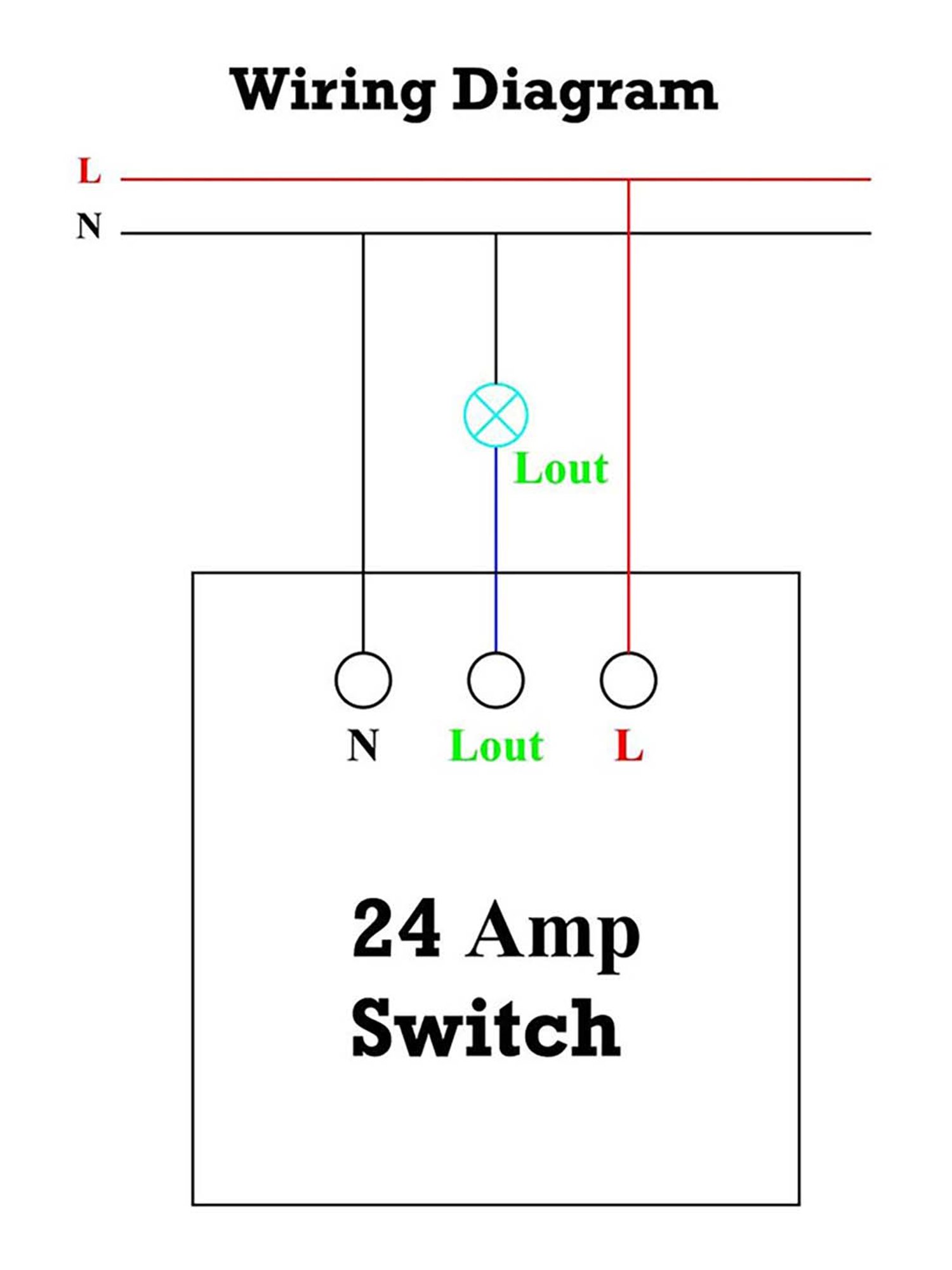 HomeMate 24A Smart Touch Switch Works with Google Assistant and Alexa (Black)
