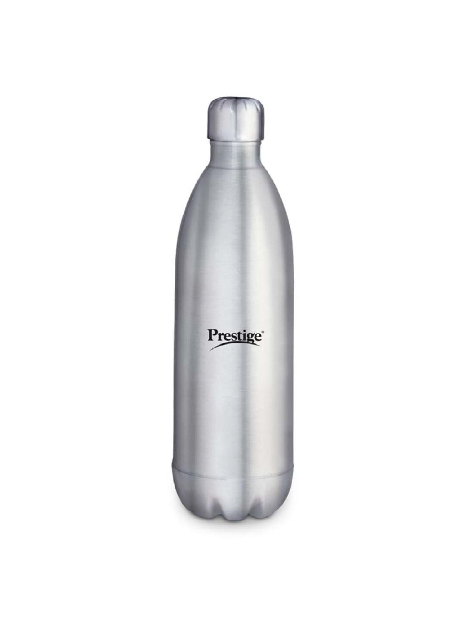Prestige Silver Stainless Steel Double Wall Insulated Water Bottle (0.75 L) - Set of 1