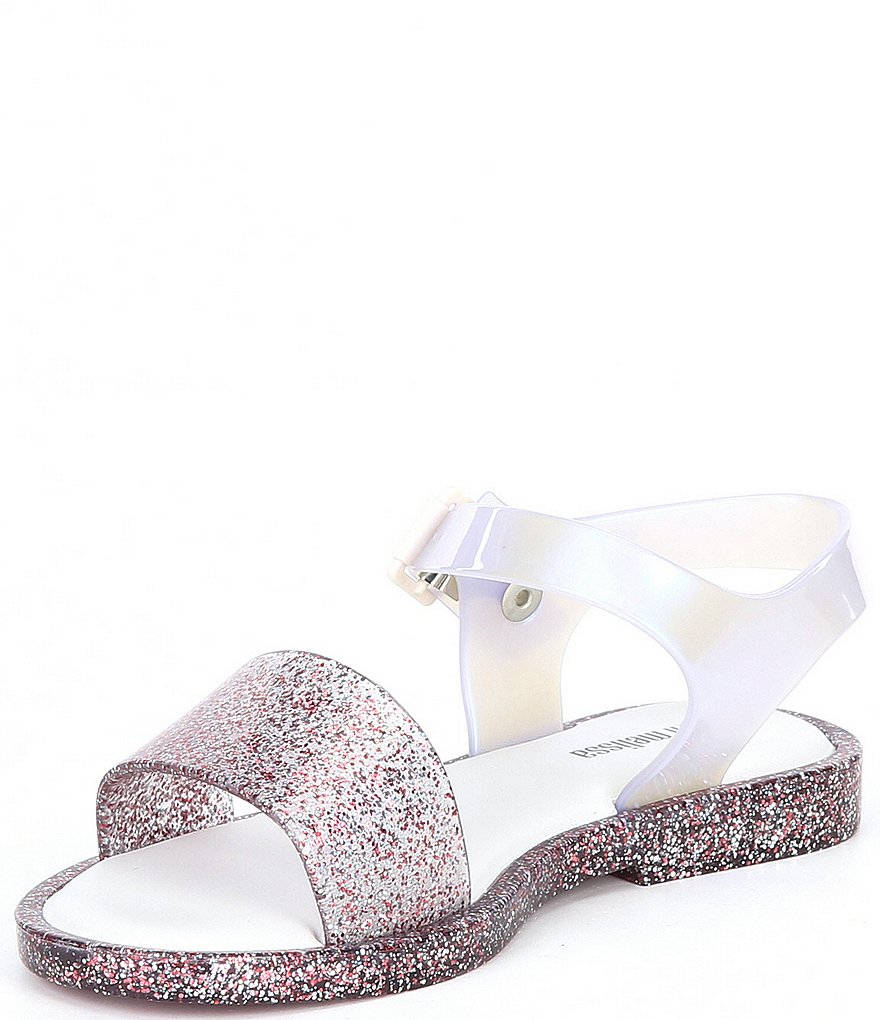 Mel By Melissa Girl's Mar Glitter Sandals (Toddler)