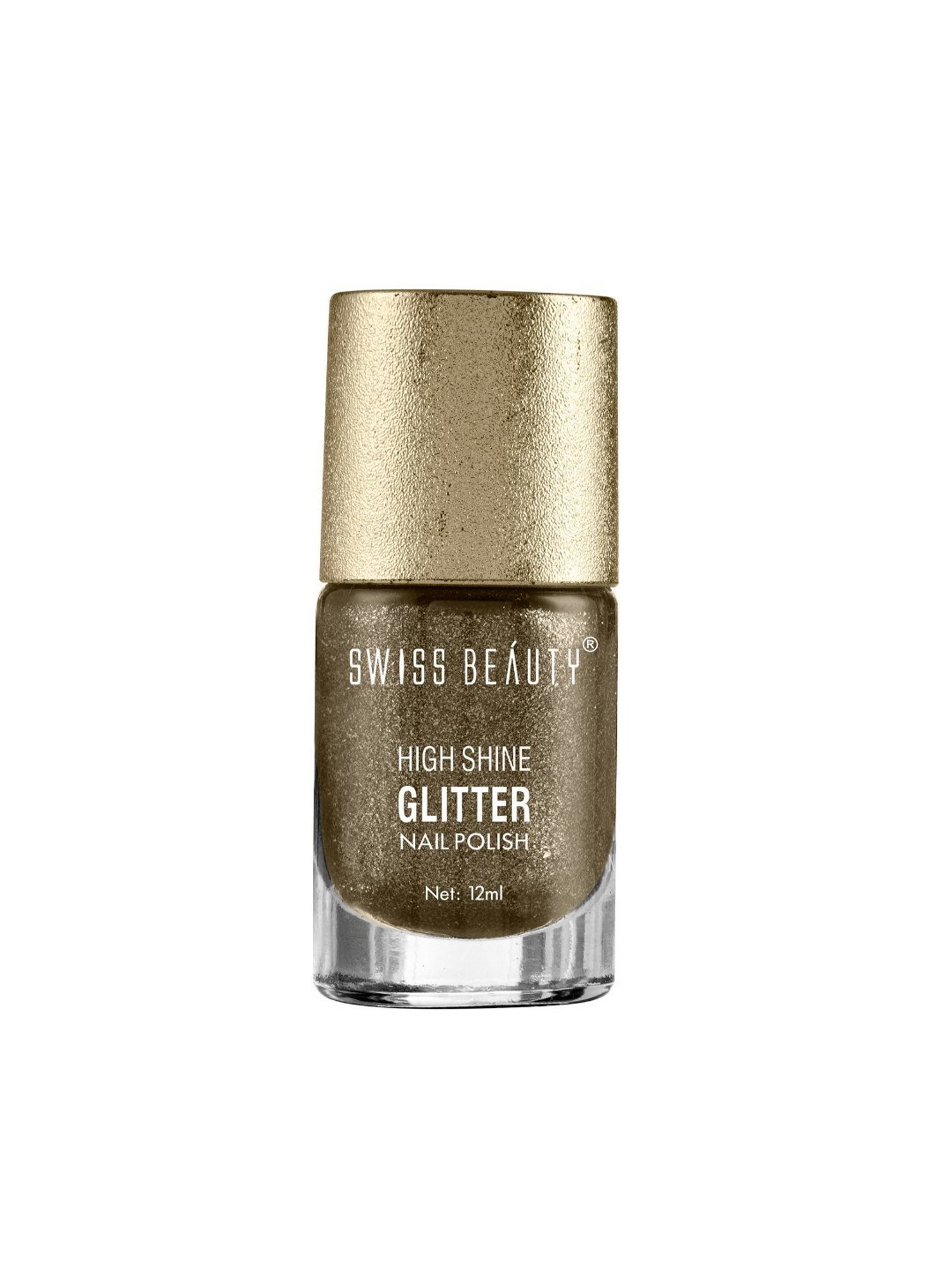 SWISS BEAUTY High Shine Glitter Nail Polish 11 - 12 ml