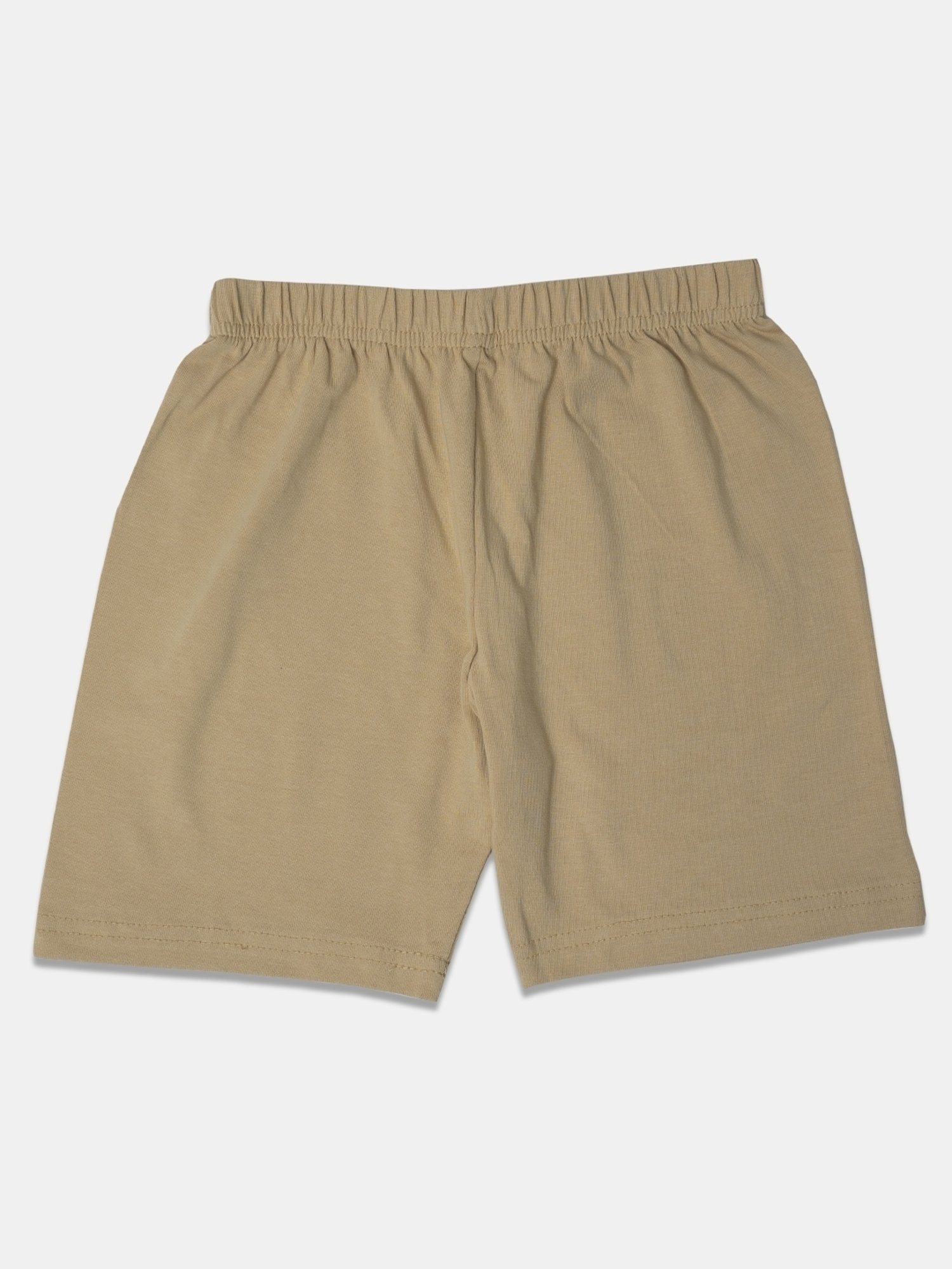 Sillysally Kids Beige Solid Bloomers (Pack of 3)