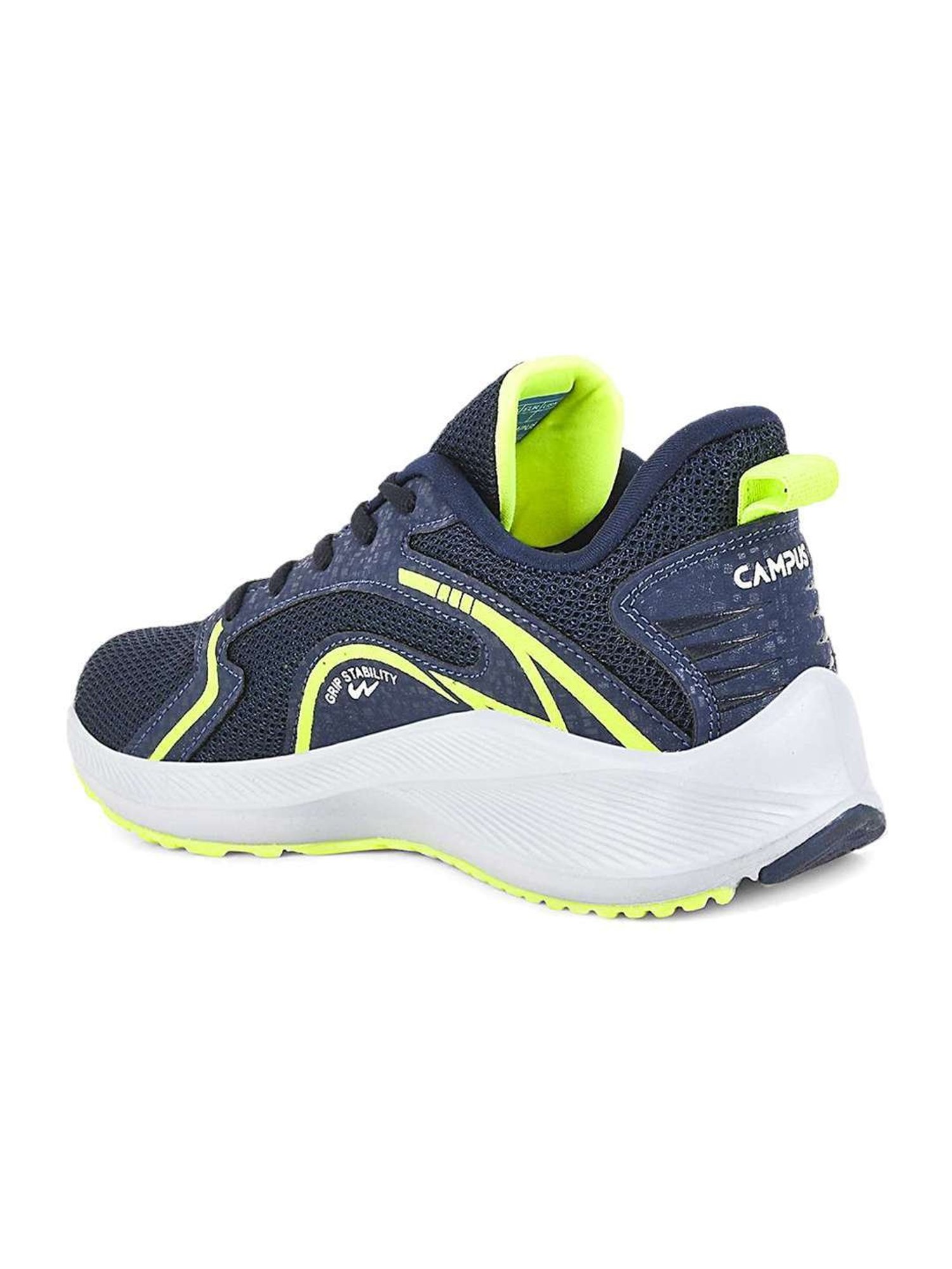 Campus Kids PENNY CH Navy & Green Running Shoes