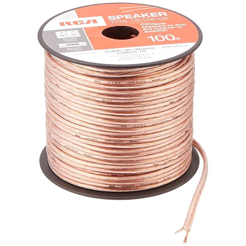 AH18100SR 18Guage Speaker Wire 100 Feet