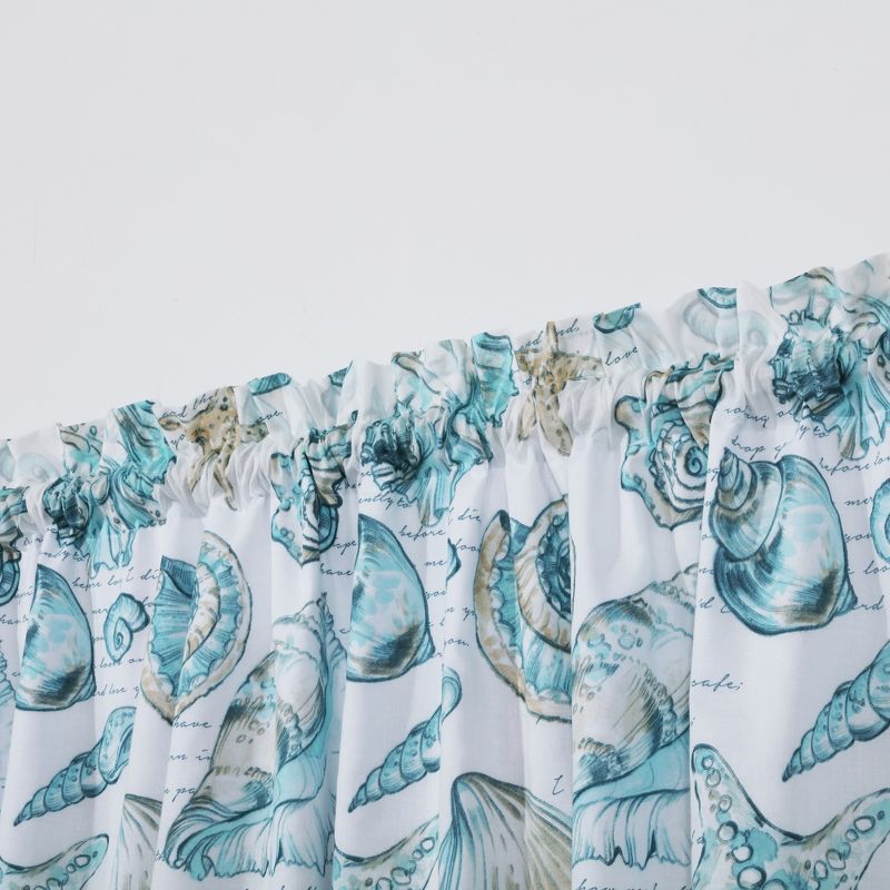 Barefoot Bungalow Cruz Multicolor 4-Piece Window Curtain Panel - 42 x 84, Multicolored