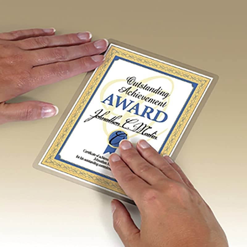 SelfSealing Laminating Pouches 25 Sheets 90 in x 115 in Gloss Finish Letter Size LS85425GWM LS854WC