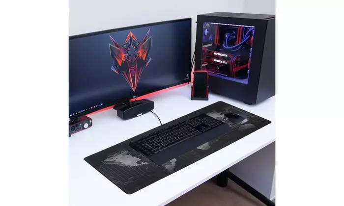 Extended Mouse Pad Large Gaming Mouse Pad Computer Keyboard Mouse Mat