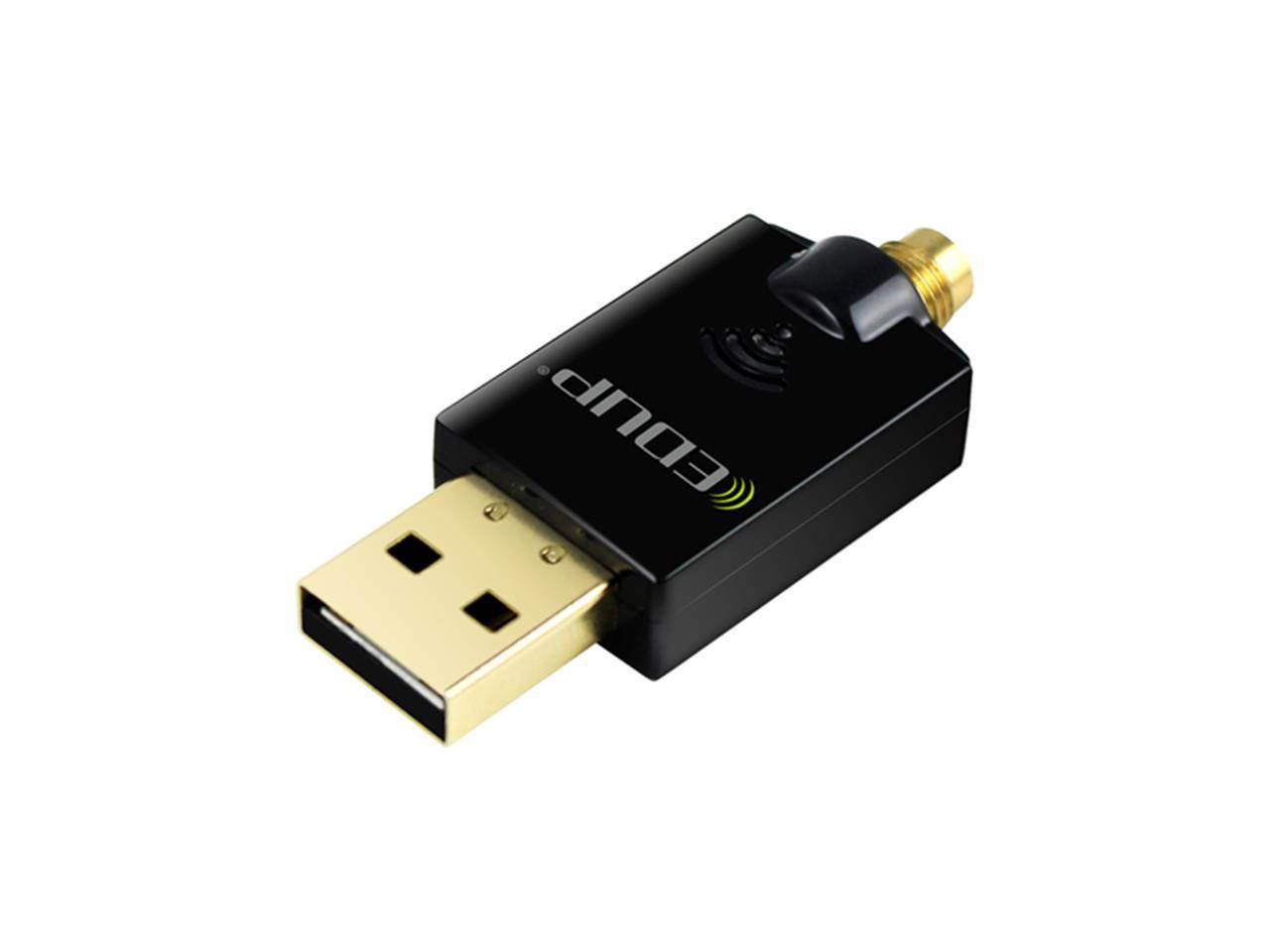Wireless USB Adapter 600Mbps 2.4GHz / 5.8GHz WiFi Network Card with 2dBi External Antenna