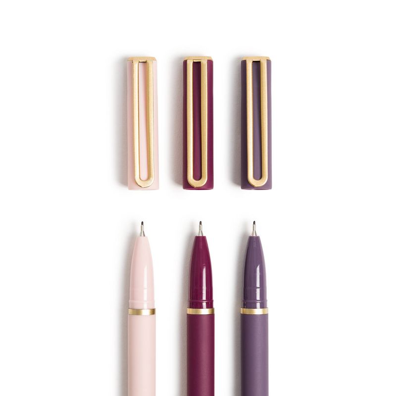 12pk Felt Tip Pens Soft Touch 3ct Per Color Black Ink - U Brands