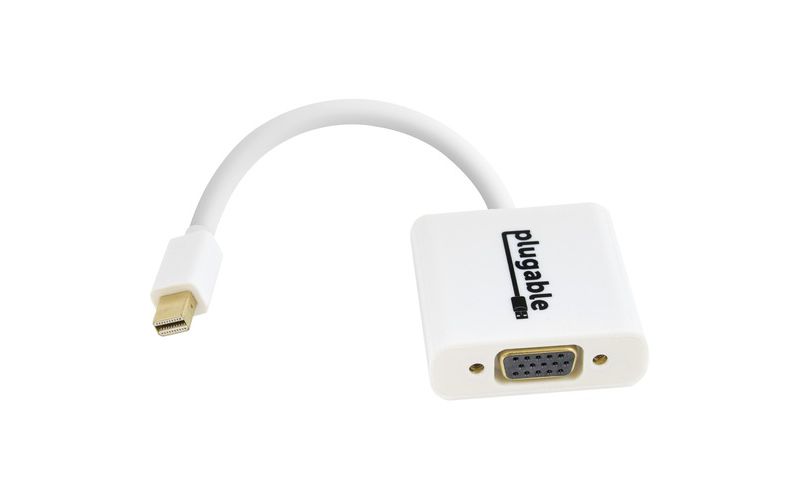 Plugable Monitor Adapter - Mini DisplayPort to VGA (1080p @ 60Hz)