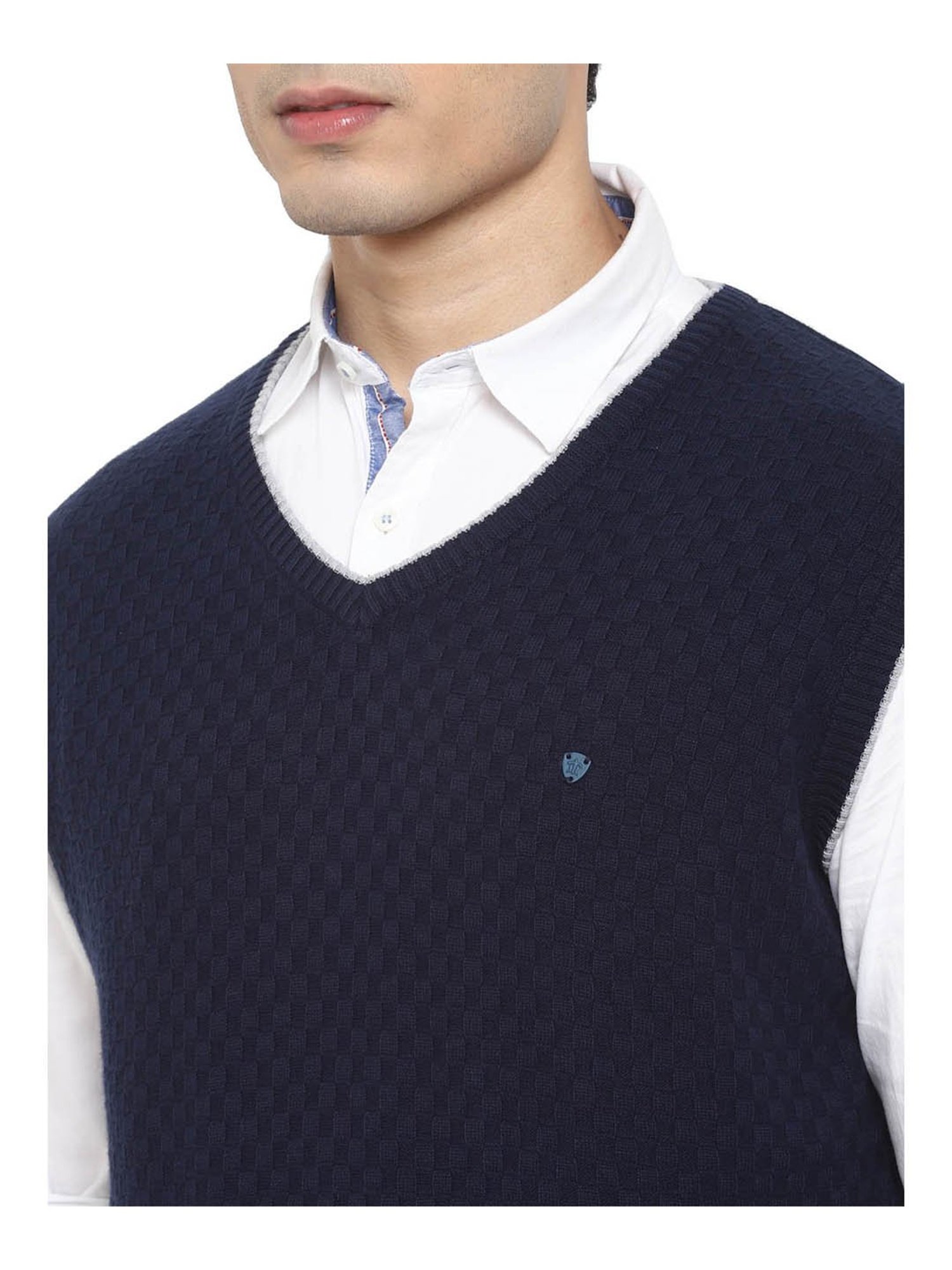 Turtle Blue Regular Fit Pullover
