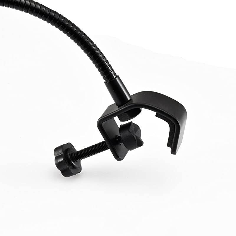 Professional Microphone Filter ScreenMic Pop Blocker Mask Shield 4Layer Mesh Wind Filtration 16quot 360&deg; Flexible Gooseneck Stabilizing Arm Universal ClampStyle Knob PEPF30