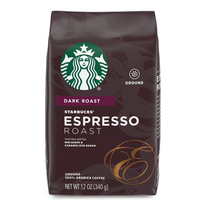 Starbucks Espresso Roast Dark Roast Ground Coffee - 12oz