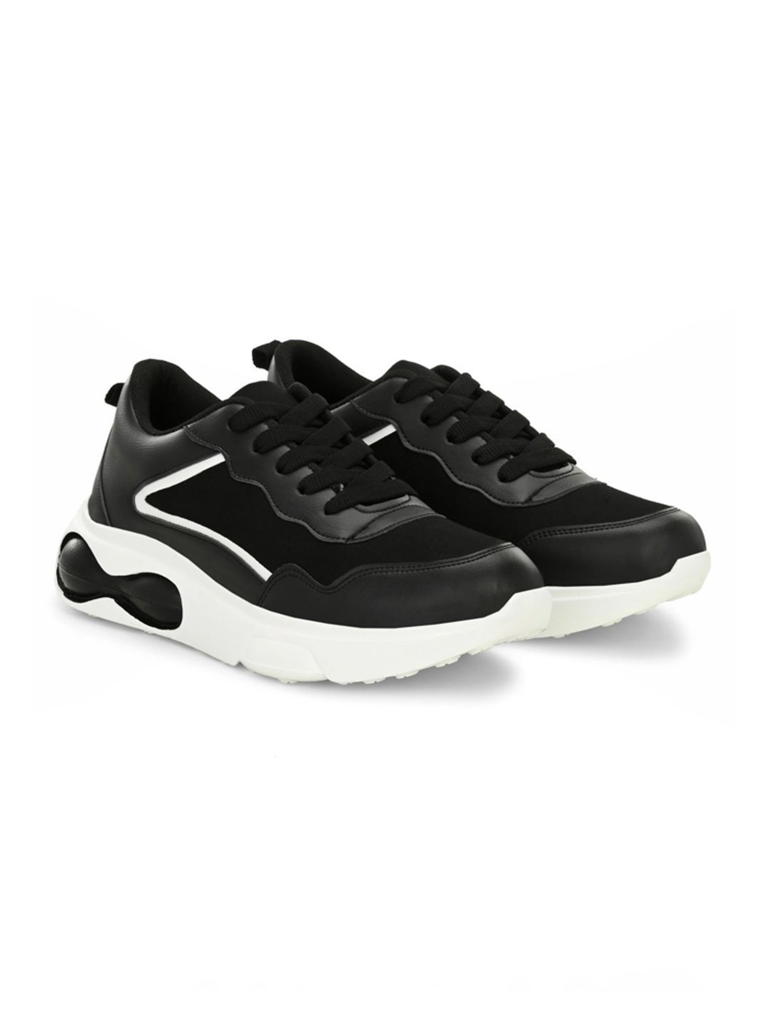 Giorgio Women's Black Running Shoes