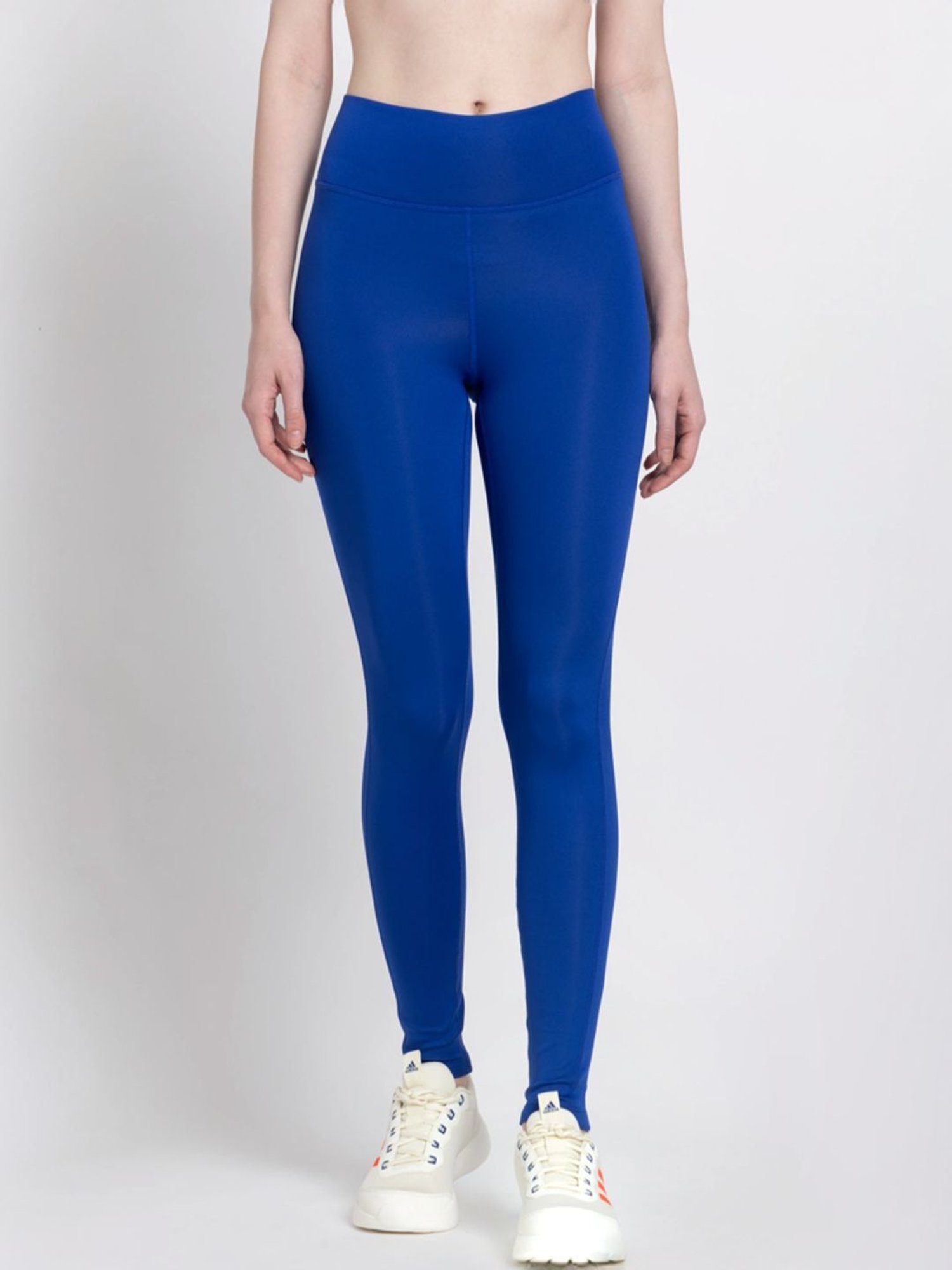 KENDALL + KYLIE White Printed Sports Tights