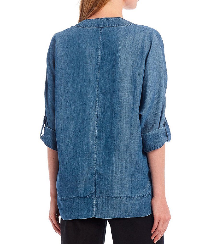 Karyn Seo Hazel Lattice Lace Linen Top