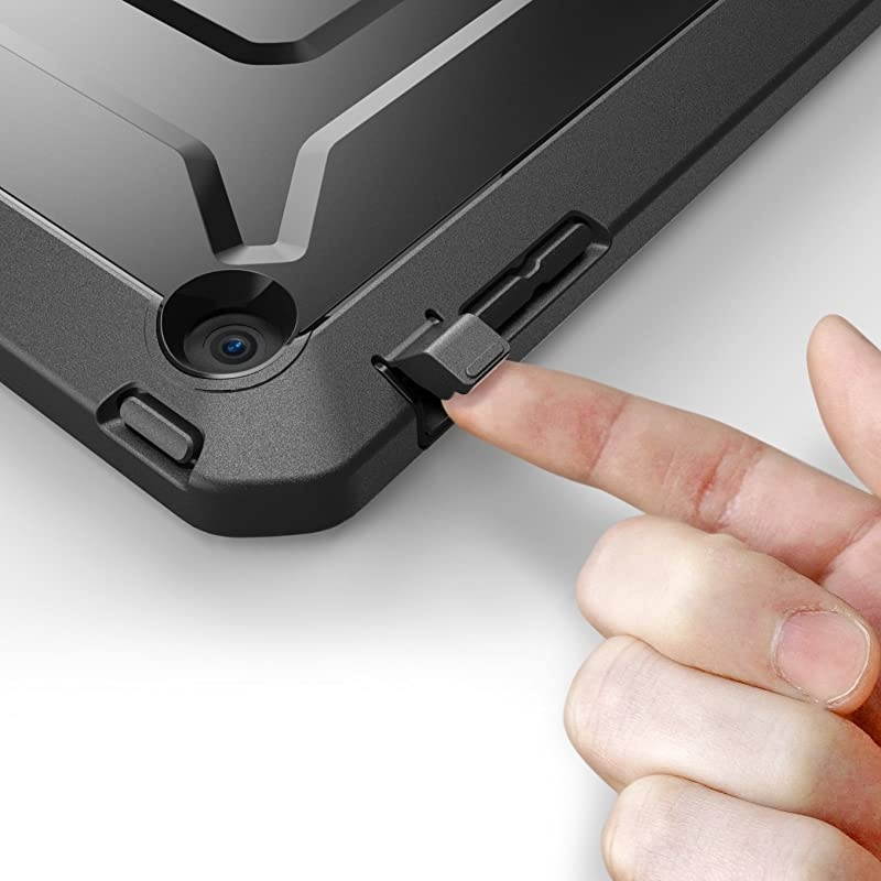 iPad Air Case  Heavy Duty Beetle Defense Series FullBody Rugged Hybrid Protective Case Cover with Builtin Screen Protector for Apple iPad Air BlackBlack not fit iPad Air 2