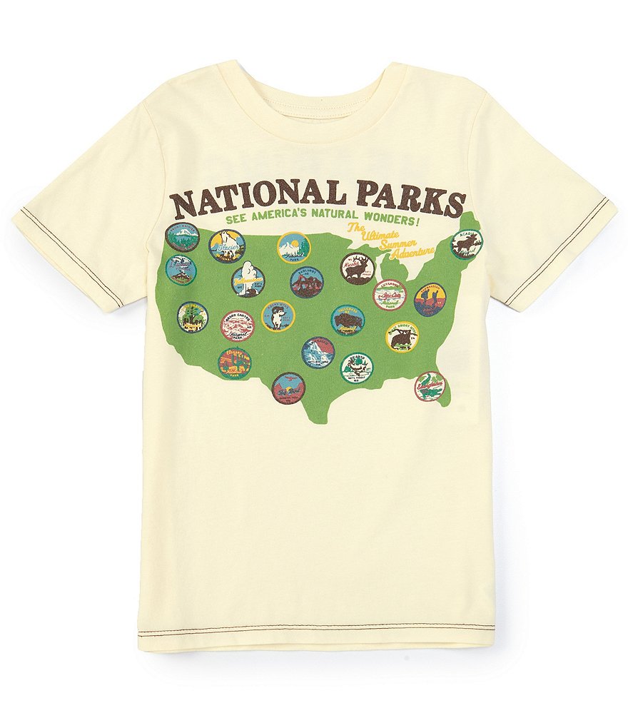 Peek Little/Big Boys 2T-12 Short-Sleeve Adventure Awaits Tee