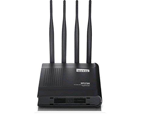 Netis WF2780 Wireless AC1200 Router, Access Point And Repeater All in One, Advanced QoS, WPS Setup, 5 dBi High