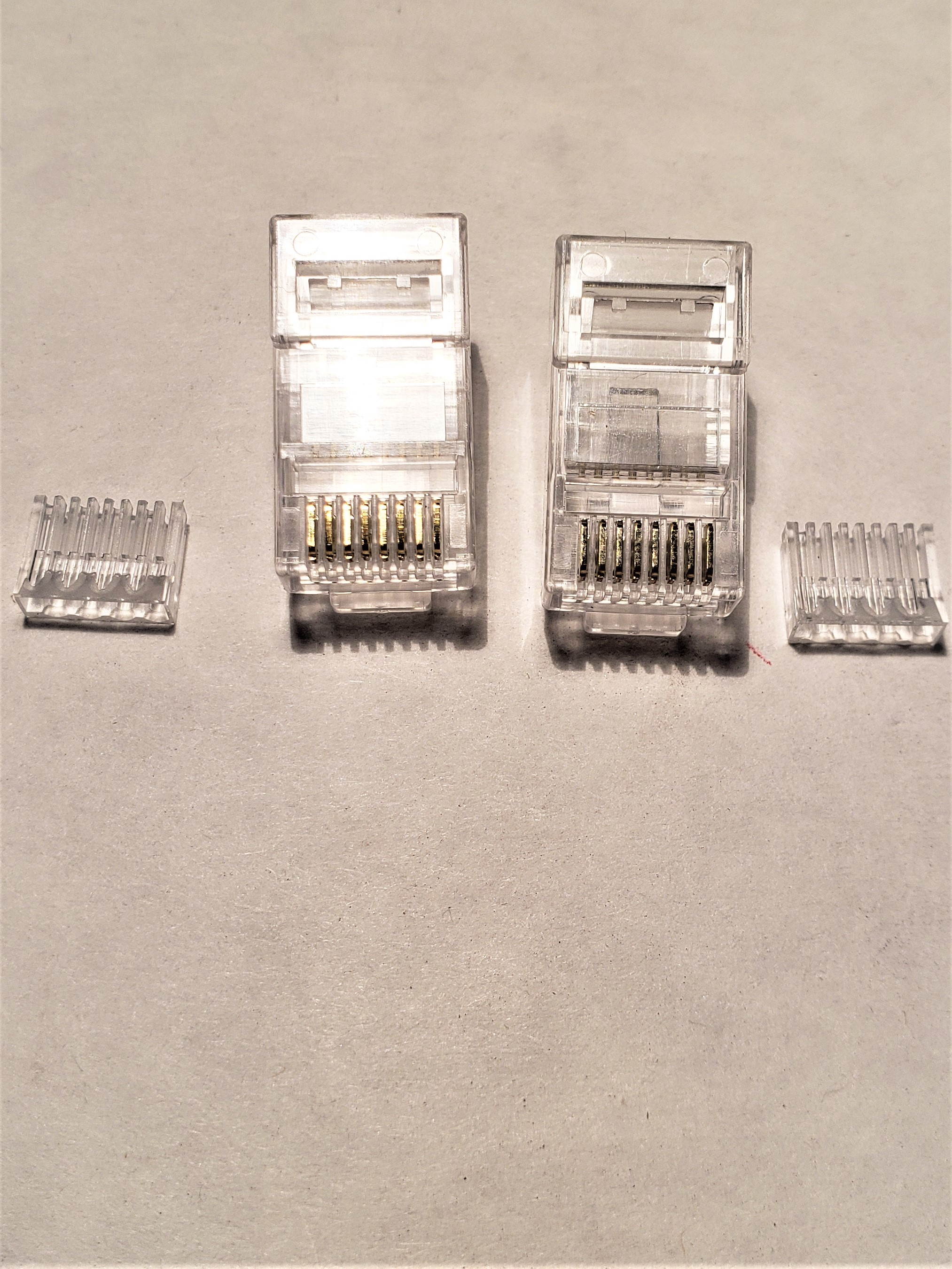 Micro Connectors, CAT6 RJ45 Modular Plug 50 Pcs