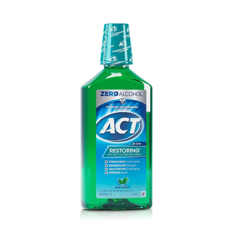 Act Restoring Mouthwash Mint Burst - 33.8 fl oz