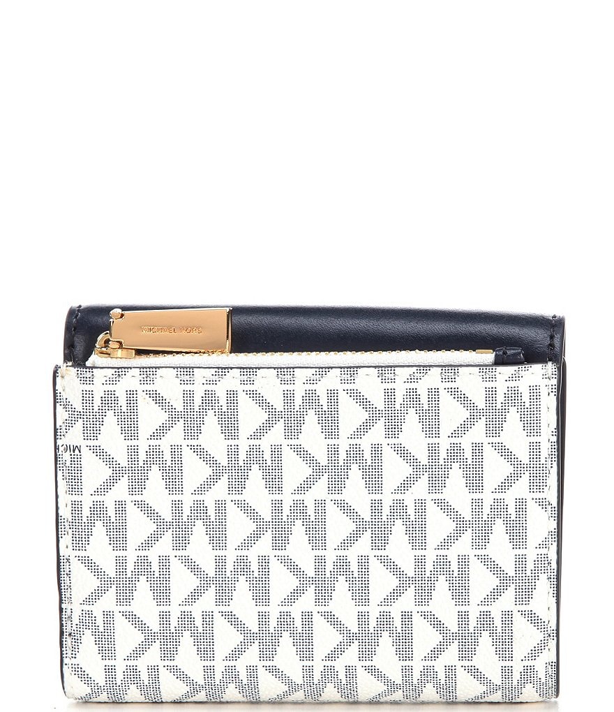 Michael Kors Signature Carmen Medium Envelope Tri-Fold Wallet