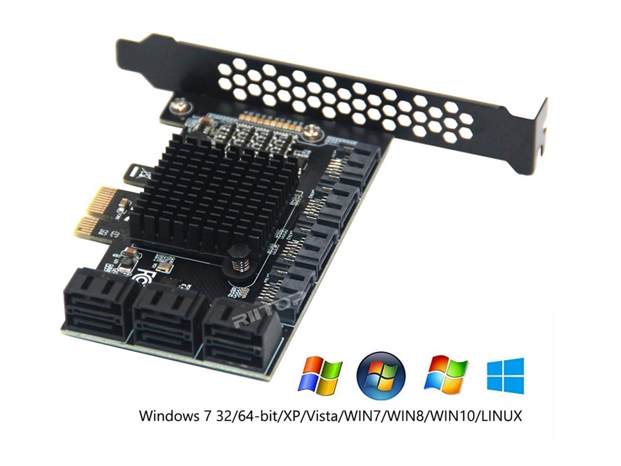 iStarUSA DD-666-2U-M 2U PCIe x16 to PCIe x16 Riser Card Middle Position