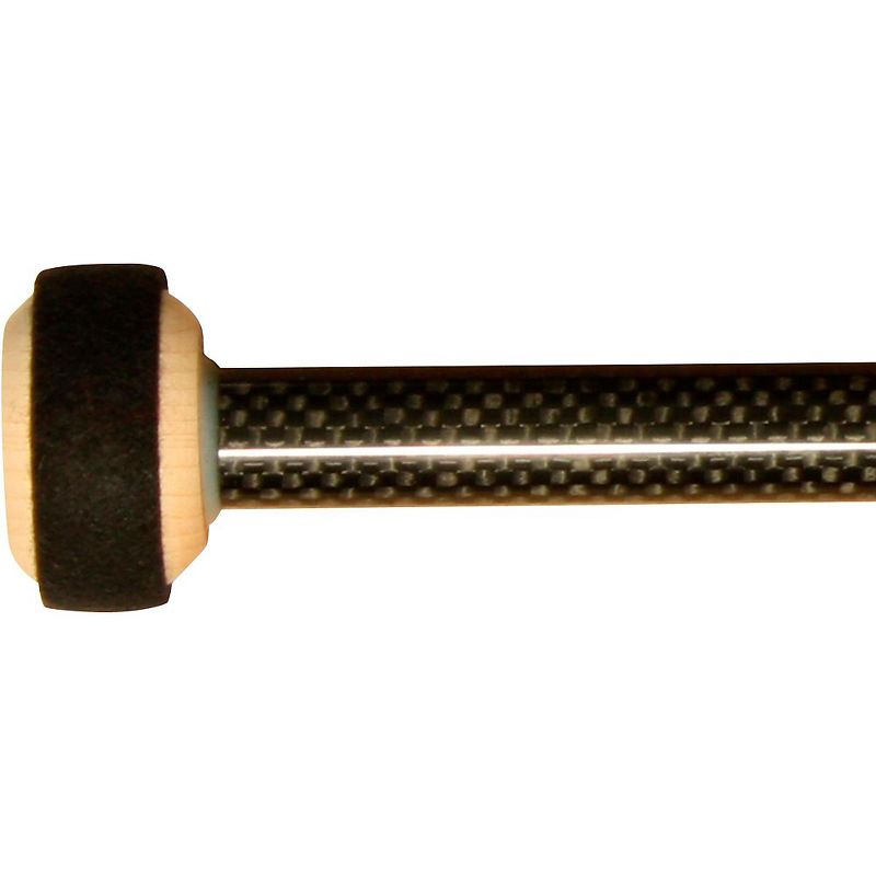 Black Swamp Percussion CF7 Carbon Fiber Timpani Mallets Super Staccato (Black Felt)