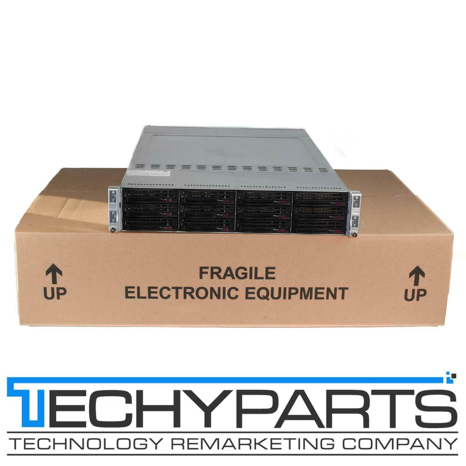 Supermicro 6027TR-H70RF+ 2U 3.5" LFF 12-Bay 4-Node X9DRT-HF+ CTO SuperServer