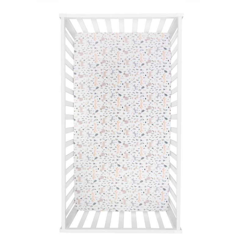 Trend Lab Mystical Forest Flannel Fitted Crib Sheet