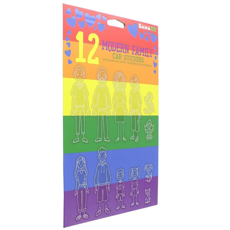 Gamago GAMAGO Modern Family Car Stickers | Set of 12