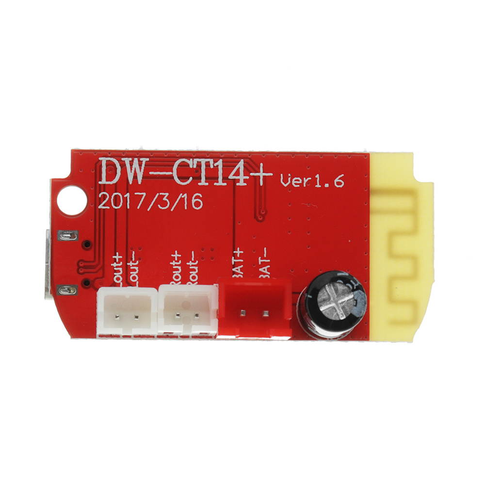 DC 3.7V To 5V 3W Digital Audio Amplifier Board Dual Plate DIY bluetooth Speaker