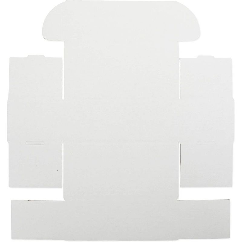 Stockroom Plus 60-Pack White Kraft Corrugated Mailer, Small Shipping Boxes Mailing Box (8 x 4 x 3 in)