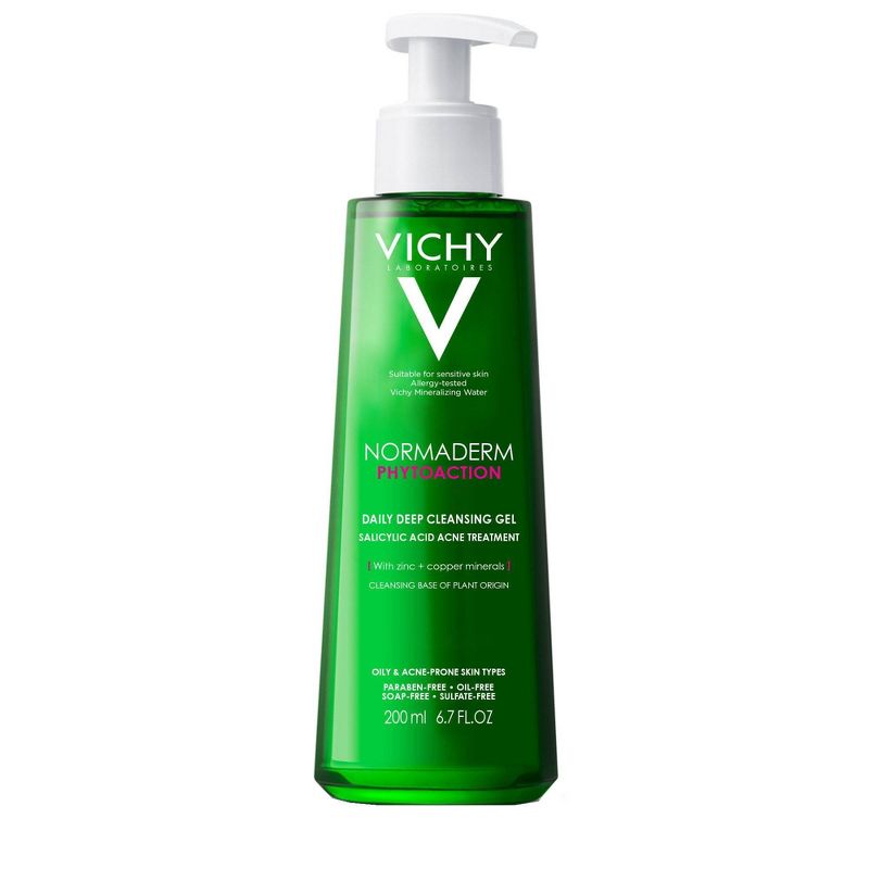 Vichy Normaderm PhytoAction Daily Acne Treatment Gel Face Wash - 6.7 fl oz