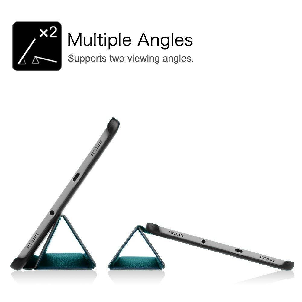 Fintie Slim Shell Case for Samsung Galaxy Tab S2 8.0 - Ultra Lightweight Protective Stand Cover with Auto Sleep/Wake Feature for Samsung Galaxy Tab S2/S2 Nook 8.0 Inch Tablet, Navy Blue