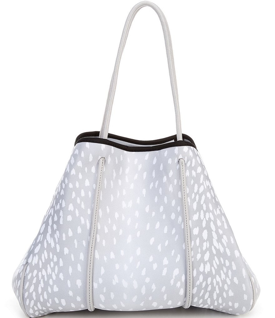 Parker & Hyde Neoprene Grey Fawn Tote Bag