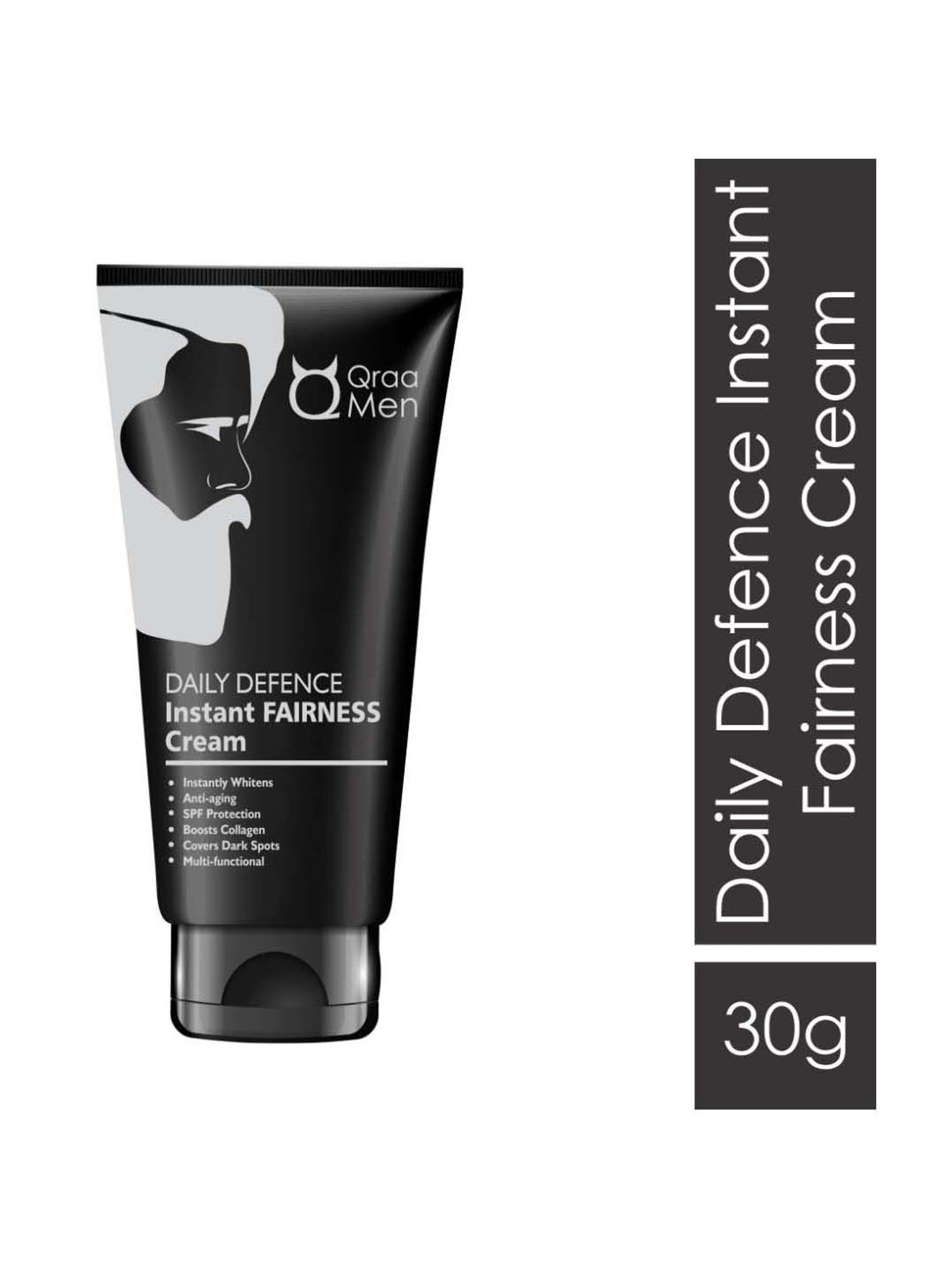 Qraa Men Daily Defence Instant Fairness Cream - 30 gm
