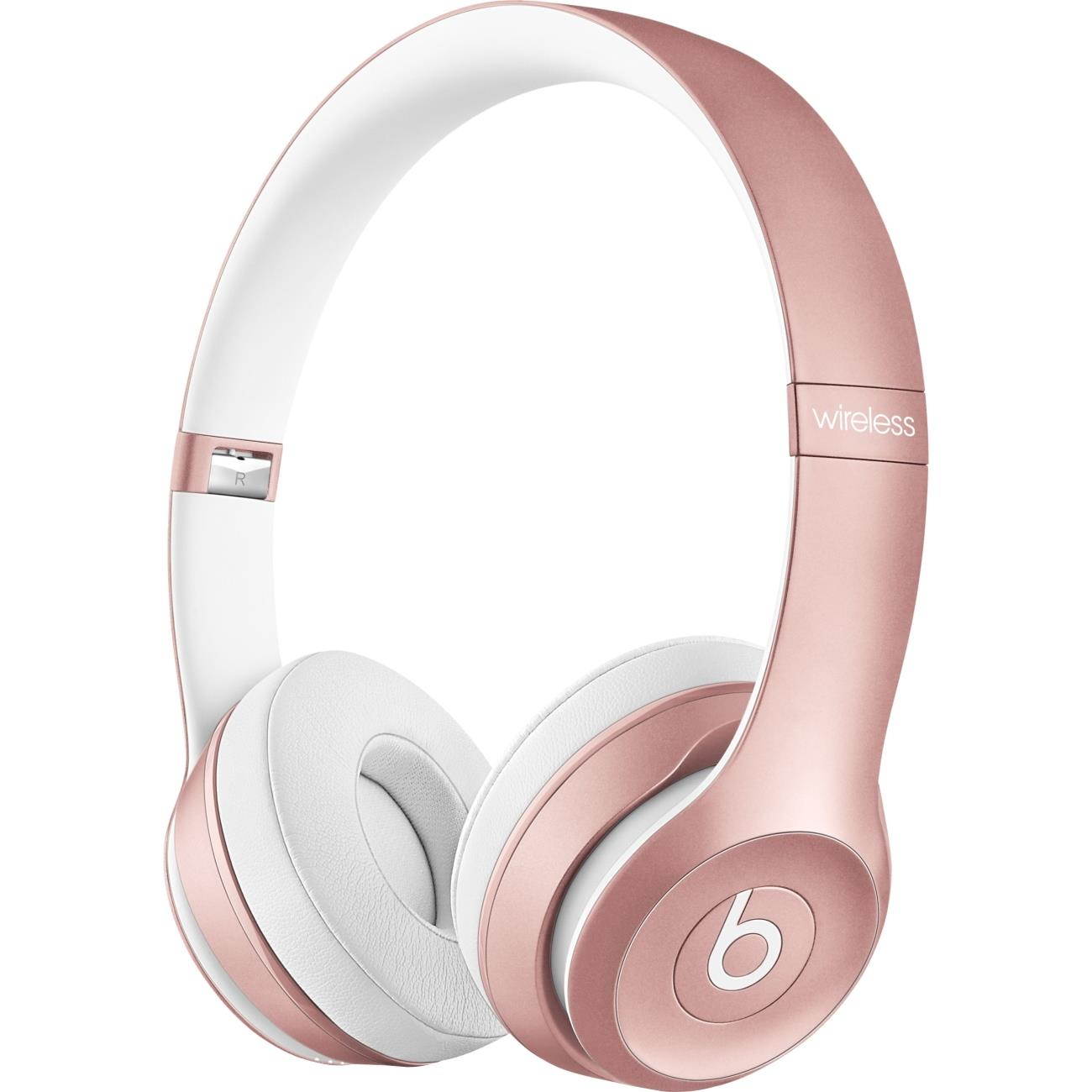 Beats by Dre Solo 2 Wireless On-Ear Headphone in Rose Gold