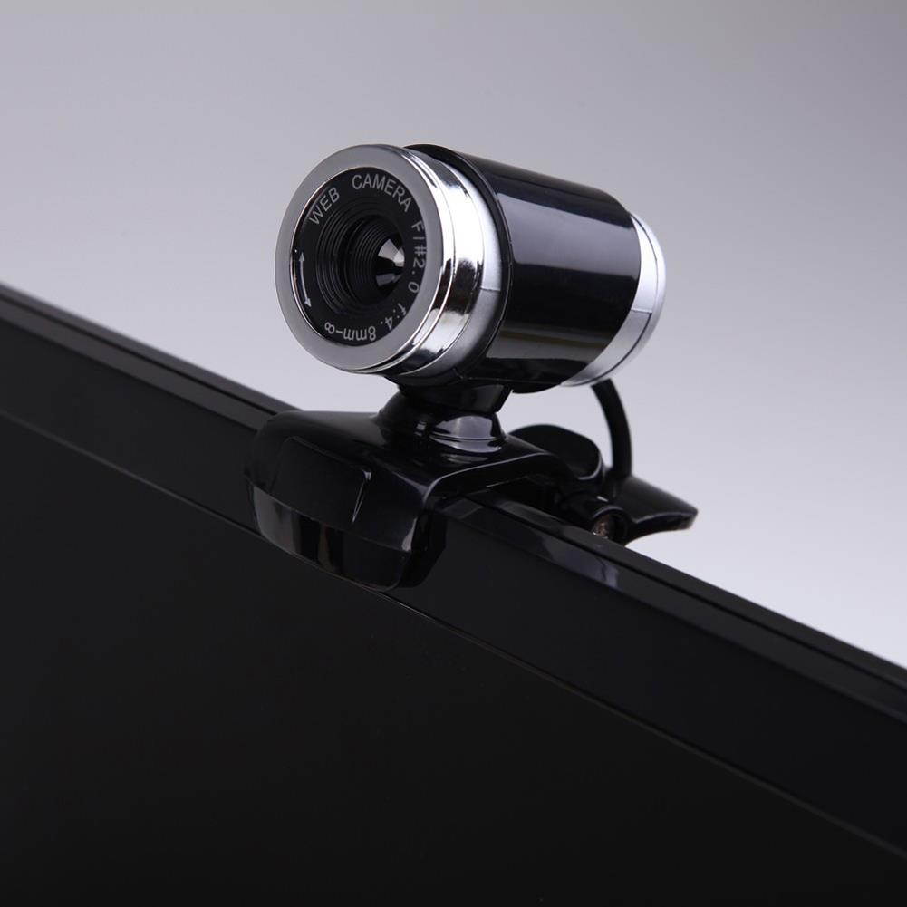 High Quality USB 2.0 Full high definition 480P 12M Pixel Computer Webcam Web Cam Camera MIC for PC Black
