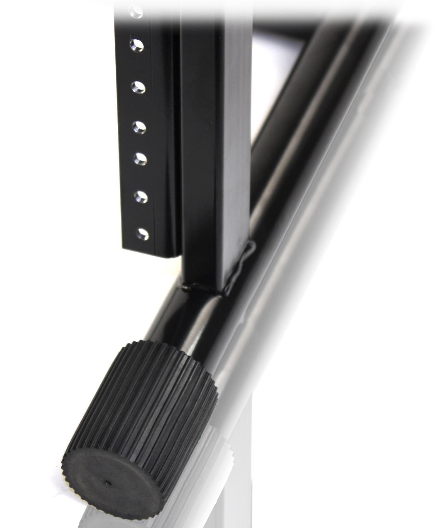 Rack Mount Stand with 10 Spaces by GRIFFIN | Music Studio Recording Equipment Sound Mixer Standing Case & 20 Screws | RackMount Pro Audio Network Amp Server Gear Rails For DJ Booth Cart, Stage & Bands