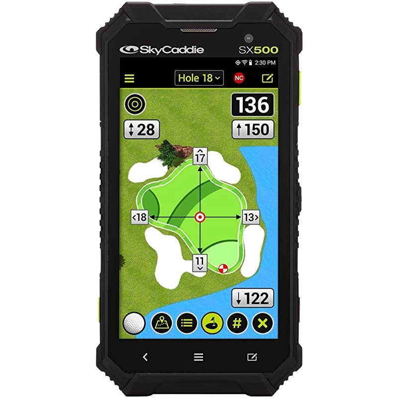 SX500, Handheld Golf GPS, Black