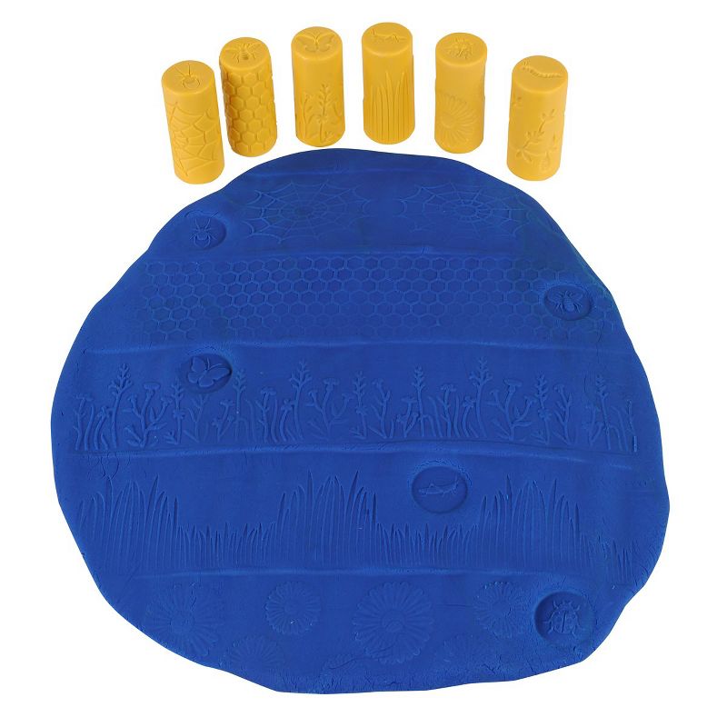 Yellow Door Garden Bugs Dough Rollers  - 6 Pieces