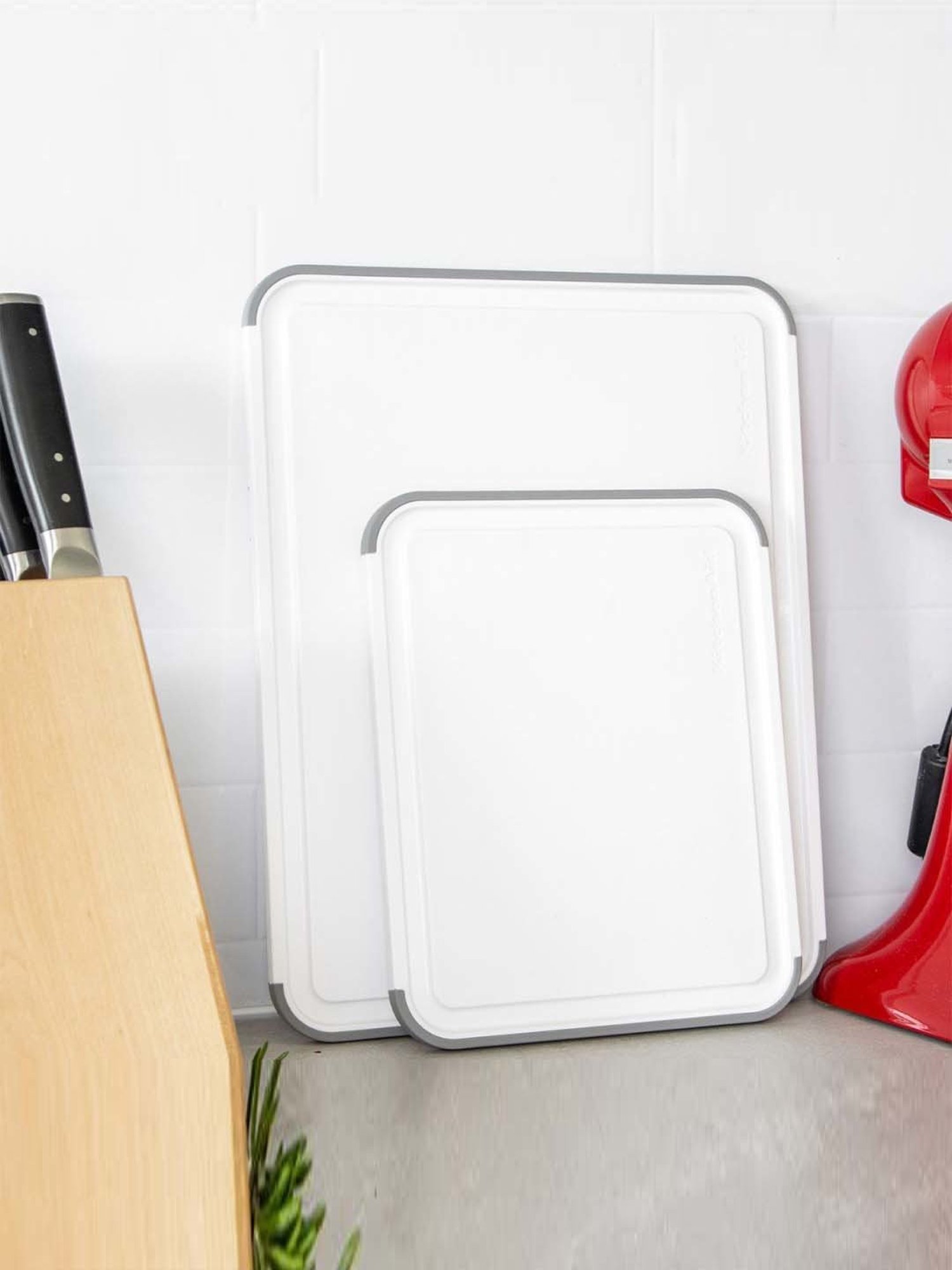 KitchenAid White Classic Medium Chopping Board