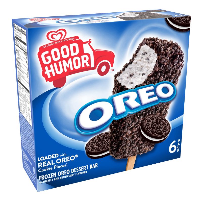 Good Humor Ice Cream & Frozen Desserts Oreo Bar - 6pk