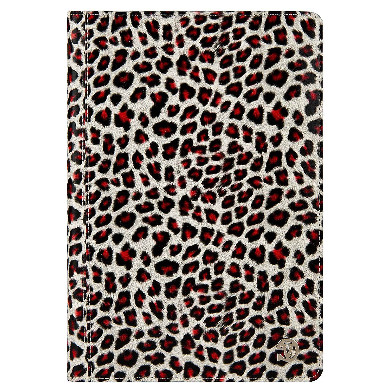 Mary Portfolio Lightweight Hard Cover Case (Leopard) For Apple iPad Air 2 [New iPad Air]