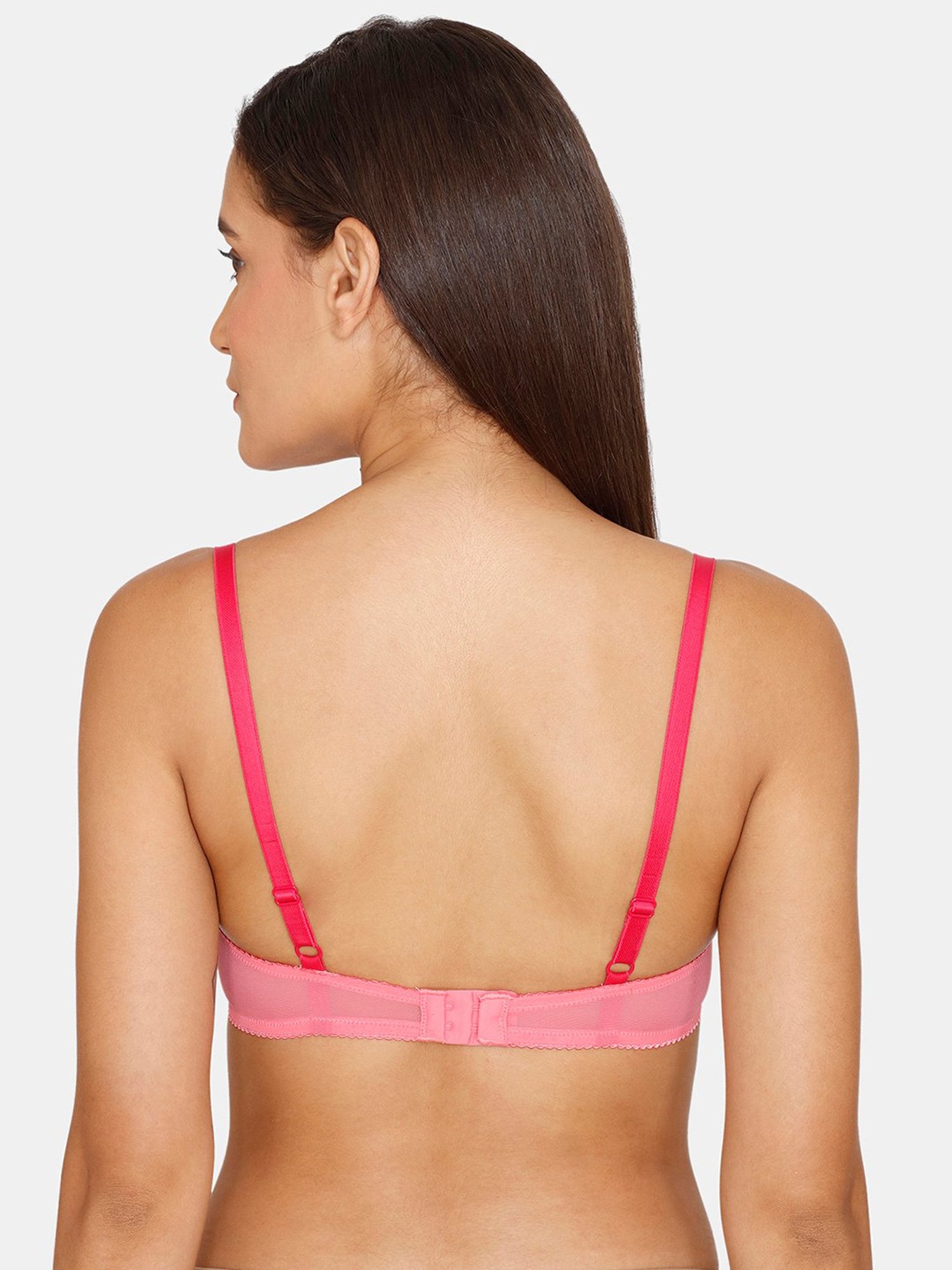 Zivame Pink Under-Wired T-Shirt Bra