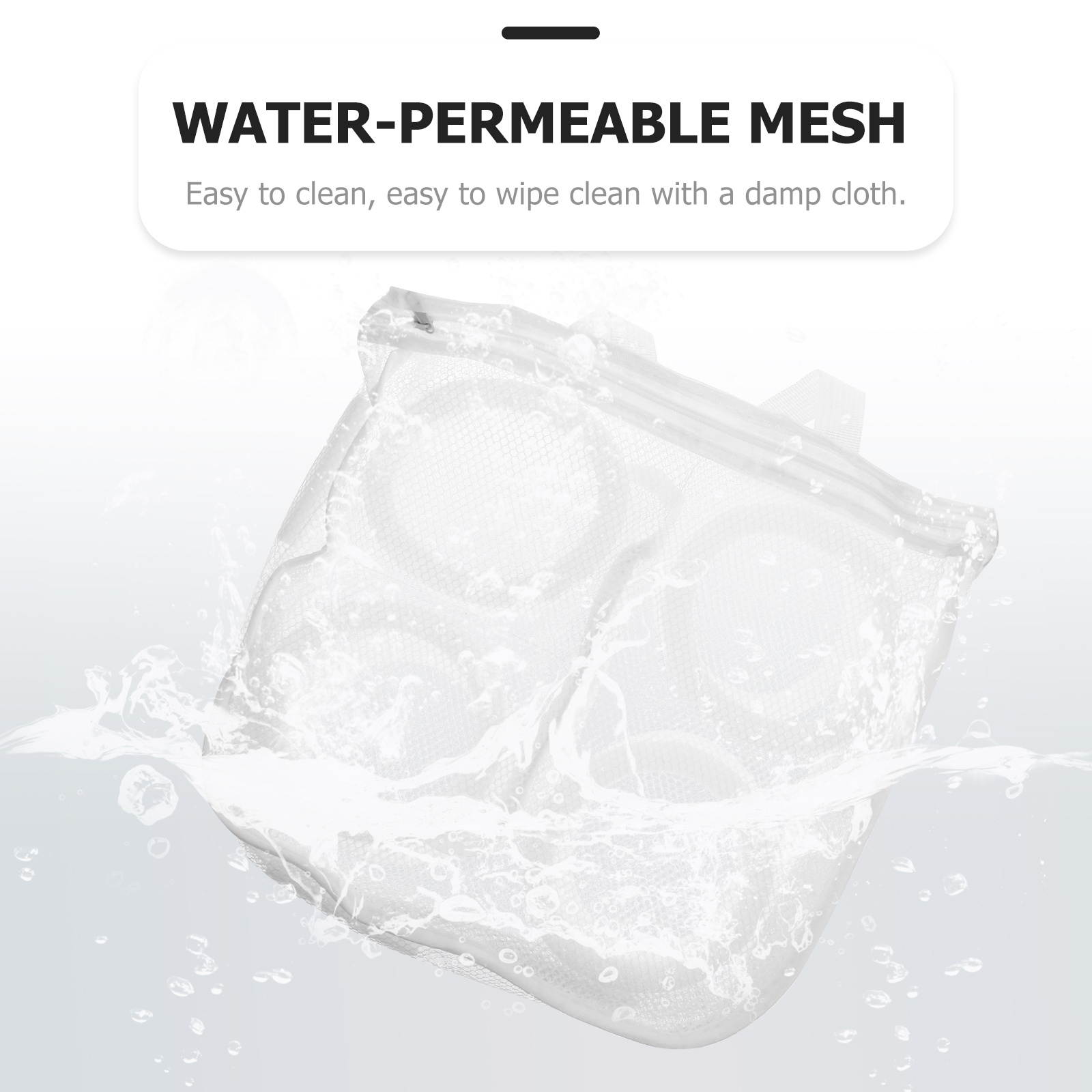 2pcs Durable Anti-winding Shoe Cleaning Bags Shoe Washing Bags Shoe Laundry Bags