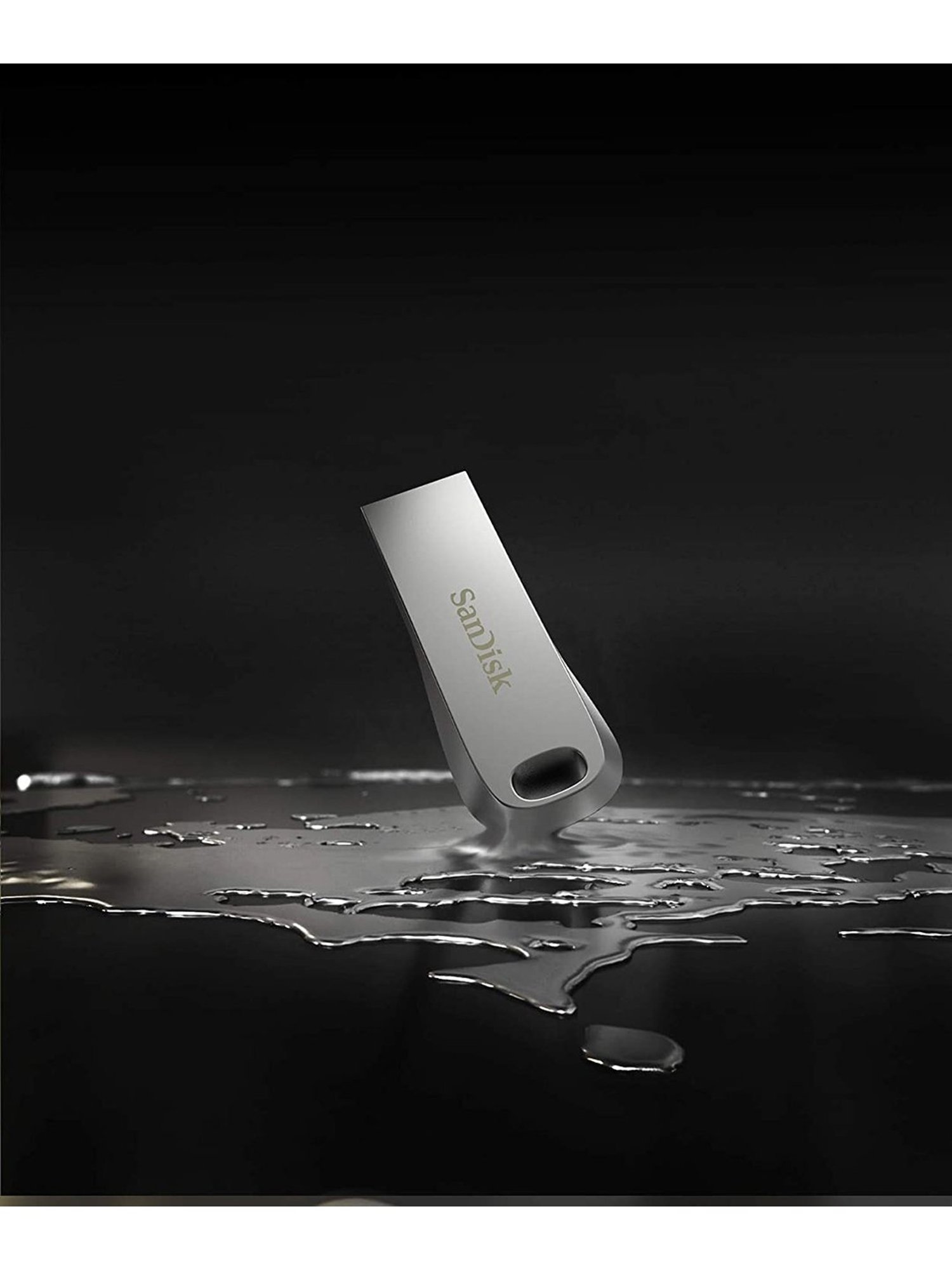 SanDisk Ultra Luxe SDCZ74-032G-I35 32GB USB 3.1 Pen Drive (Metallic Silver)