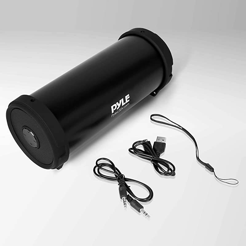 Surround Portable Boombox Wireless Home Speaker Stereo System Builtin Rechargeable Battery MP3USBFM Radio with AutoTuning Aux Input Jack for External Audio PBMSPG6