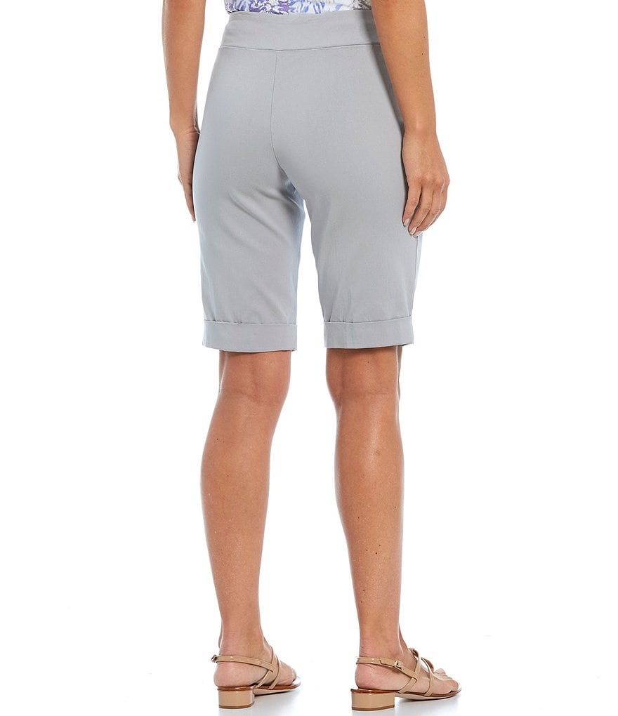Westbound Petite Size the PARK AVE fit Indigo Skimmer Shorts