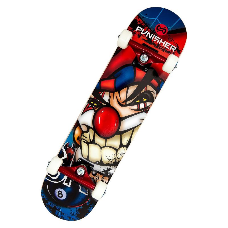 Punisher Skateboards Jester 31.5" Blue Skateboard